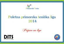 Odprte prijave na Primorsko poletno teniško ligo 2014