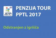 ATP Penzija Tour: Odstranjen z igrišča